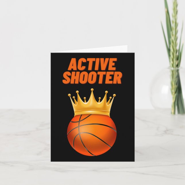 Tarjeta Baloncesto de tirador activo 7 (Anverso)