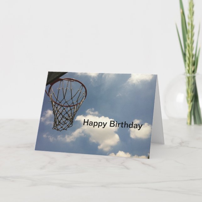 Tarjeta Baloncesto de verano (Anverso)