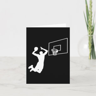 Tarjeta Baloncesto del jugador de baloncesto Slam Dunk Bal