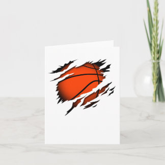 Tarjeta Baloncesto En El Pión Del Jugador De Baloncesto De