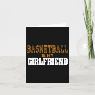 Tarjeta Baloncesto Es Mi Novia Fun Baloncestistas