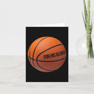Tarjeta Baloncesto para personas deportistas que aman a Di