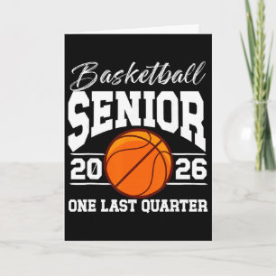 Tarjeta Baloncesto Senior 2026 Último Trimestre Baloncesto