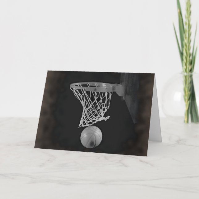 Tarjeta Baloncesto Sepia (Anverso)