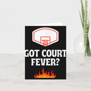 Tarjeta Baloncesto - Tengo Fiebre en la Corte - Tokyo Desi