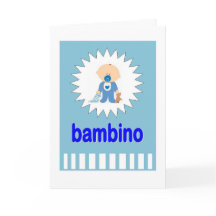 Bambino - Niño Recién nacido en Italiano