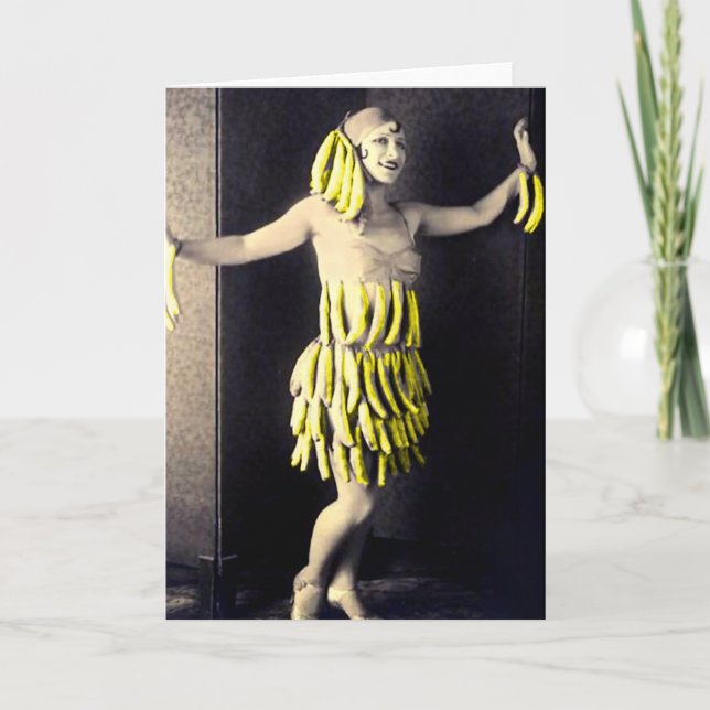 Tarjeta Banana Dress (Anverso)