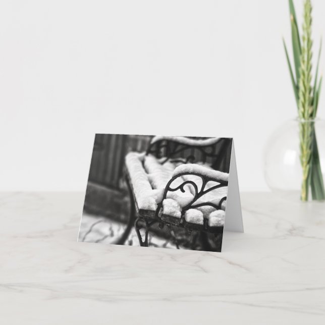 Tarjeta Banco en la nieve (Anverso)