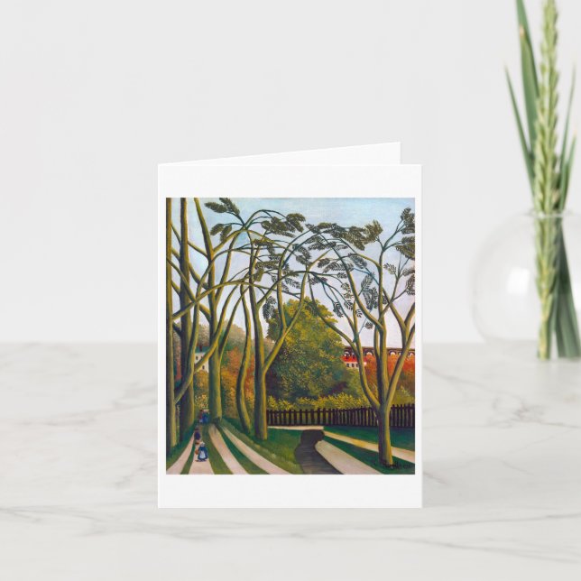 Tarjeta Bancos de la è | Henri Rousseau | (Anverso)