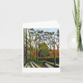 Tarjeta Bancos de la è | Henri Rousseau |