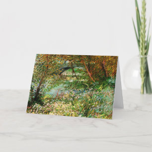 Tarjeta Bancos de Sena, Pont de Clichy por Vincent van Gog