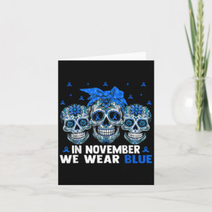 Tarjeta Bandana Calavera De Azúcar En Noviembre Usamos Cin