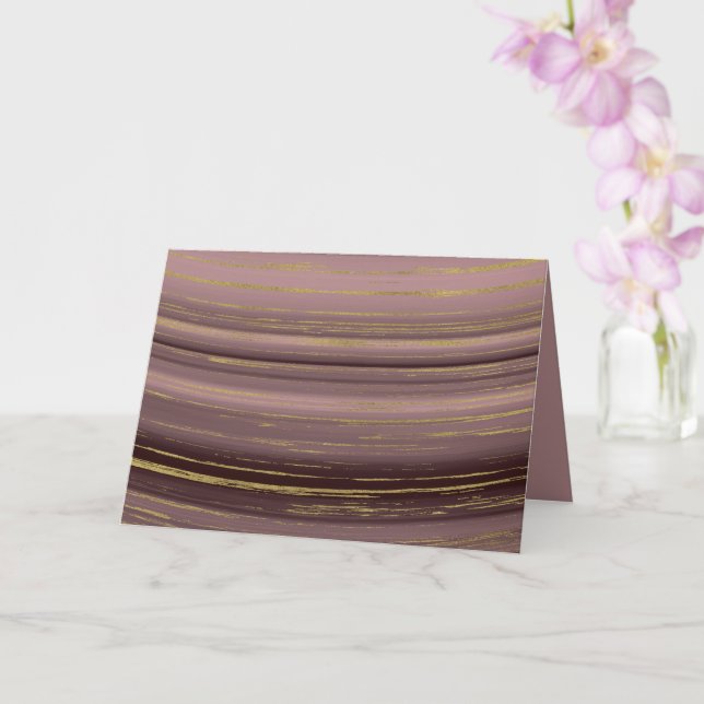 Tarjeta Bandas de oro (Orquídea)