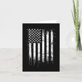 Tarjeta Bandera Americana Blanca de Bolsillo Patriótica 4 