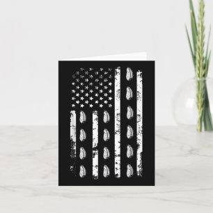Tarjeta Bandera Americana Patata Dulce Patriotismo Estadou