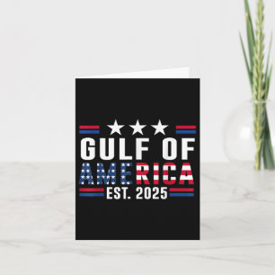 Tarjeta Bandera Americana Retro Golfo De Estados Unidos Am