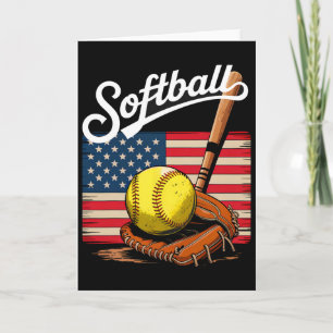 Tarjeta Bandera Americana Softll 4 De Julio Softll Amante