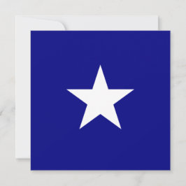 Tarjeta Bandera azul Bonnie
