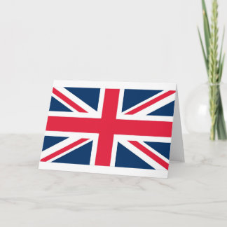 Tarjeta Bandera británica