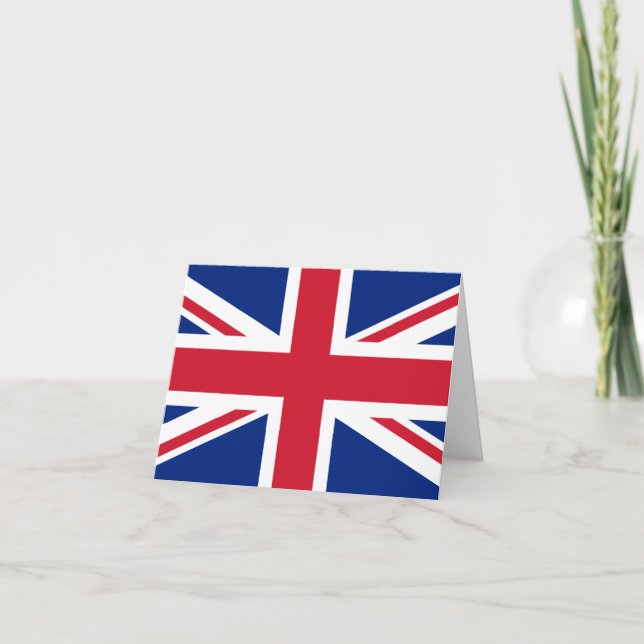 Tarjeta Bandera británica (Anverso)