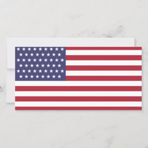 Tarjeta Bandera de 51 estrellas de los Estados Unidos de A