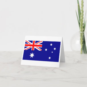 Tarjeta Bandera de Australia (Australia)