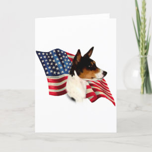 Tarjeta Bandera de Basenji