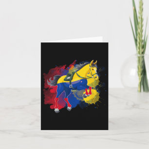 Tarjeta Bandera de Colombia