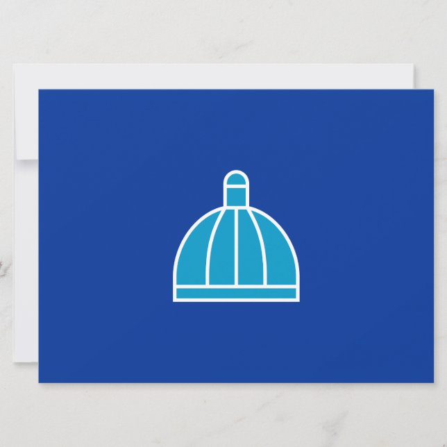 Tarjeta Bandera de Durban (Sudáfrica) (Anverso)