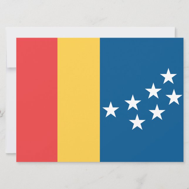 Tarjeta Bandera de Durham (Carolina del Norte, Estados Uni (Anverso)