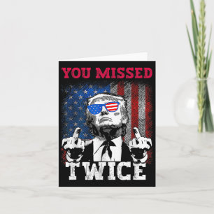 Tarjeta Bandera De Estados Unidos Trump 2024 Que Perdiste 