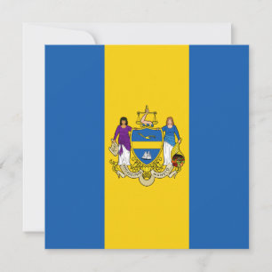 Tarjeta Bandera de Filadelfia (Pensilvania)