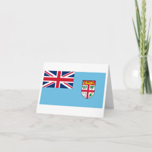 Tarjeta Bandera de Fiyi