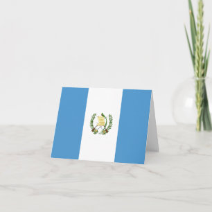 Tarjeta Bandera de Guatemala (Guatemala)
