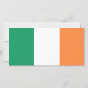 Tarjeta Bandera de Irlanda (República de Irlanda) (ROI) (E