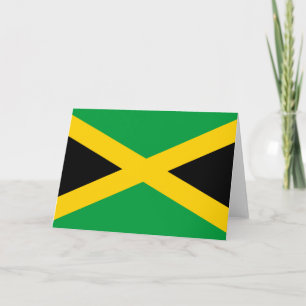 Tarjeta Bandera de Jamaica