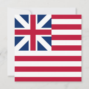 Tarjeta Bandera de la Gran Unión de Estados Unidos