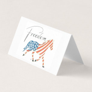 Tarjeta Bandera de la Libertad Set por Sherry Jarvis