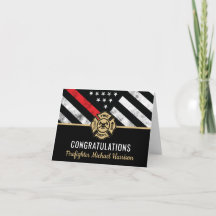 Bandera de la Línea Roja de la Academia de Bombero