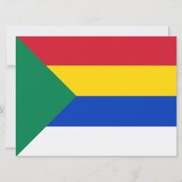 Tarjeta Bandera de la religión drusa