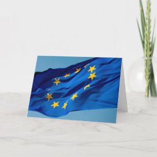 Tarjeta Bandera de la UE