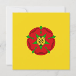 Tarjeta Bandera de Lancashire