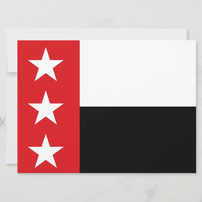 Tarjeta Bandera de Laredo (Texas) (Anverso)