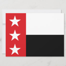 Tarjeta Bandera de Laredo (Texas)