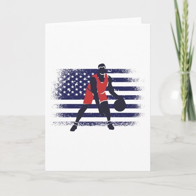 Tarjeta Bandera de los Estados Unidos de América (Anverso)