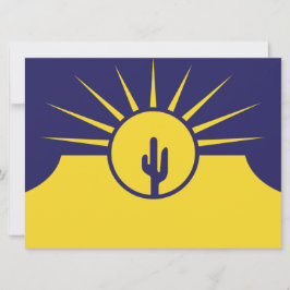 Tarjeta Bandera de Mesa (Arizona, Estados Unidos)
