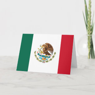 Tarjeta Bandera de México
