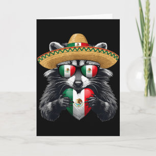 Tarjeta bandera de México orgullo mexicano raíces mexicana