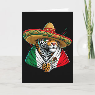 Tarjeta Bandera de México Orgullo Mexicano Raíces Mexicana