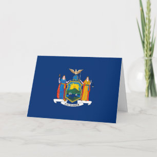 Tarjeta Bandera de neoyorquino, Bandera de Nueva York